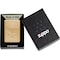 Zippo 2023 Zippo Stamped Leaf Design, Tumbled Brass ZIP-49569 - alternate 4